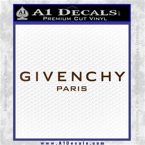 Givenchy Stickers & Signs 